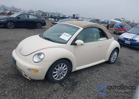 2004 Volkswagen New Beetle Gls z USA, uszkodzony, nr VIN 3VWCM31Y54M322284